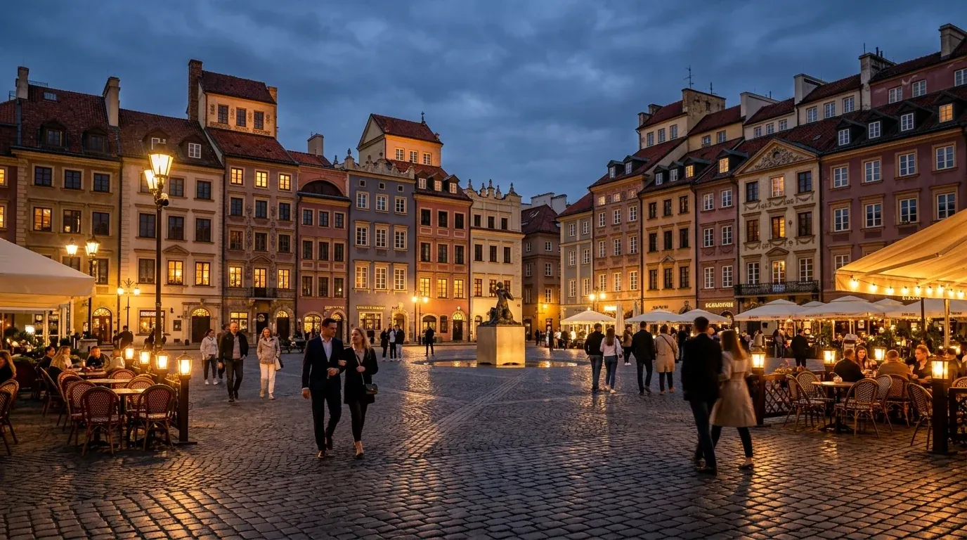 Warsaw Old Town Market Square